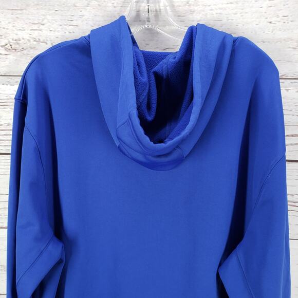 BAW Athletic Wear Men's Blue Slip On Hooded Jacket Size XL - Picture 10 of 12